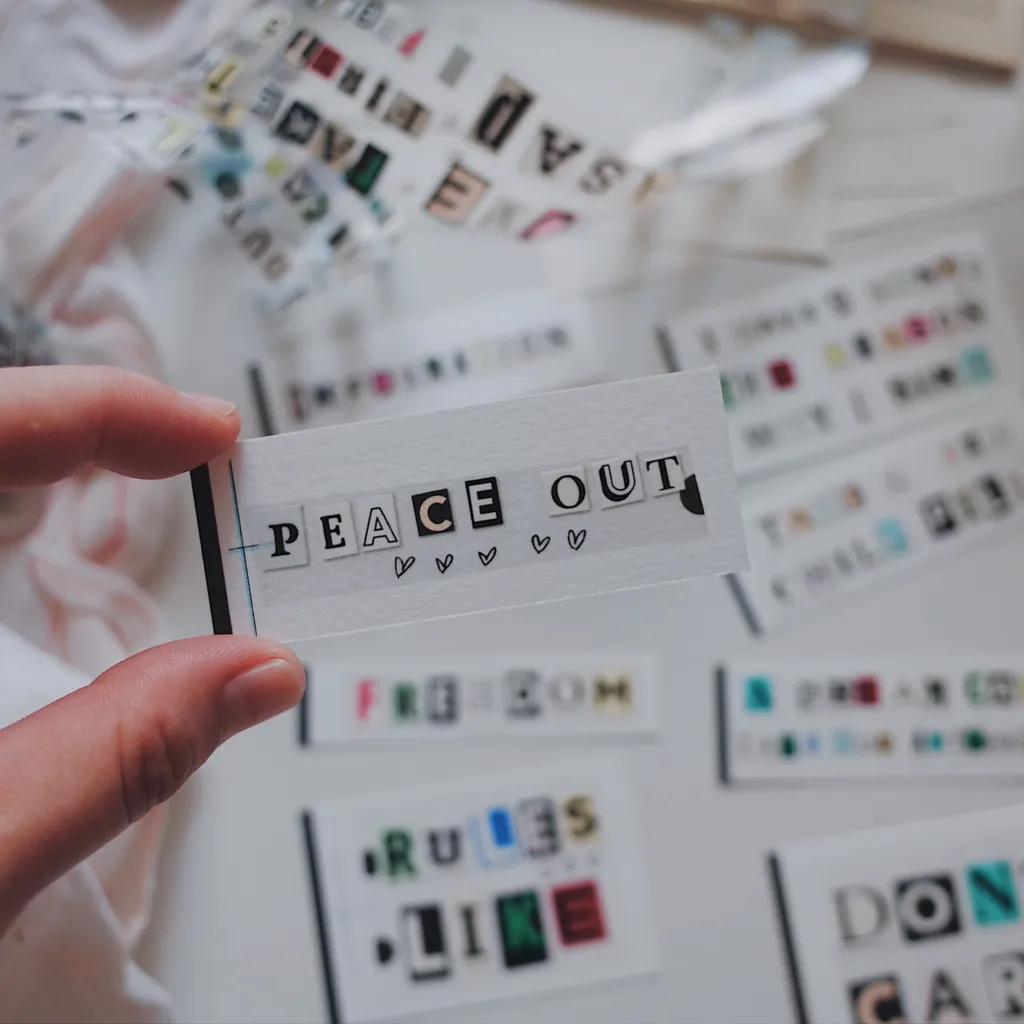 Mr. Eggplants PET Tape - Words (4cm)