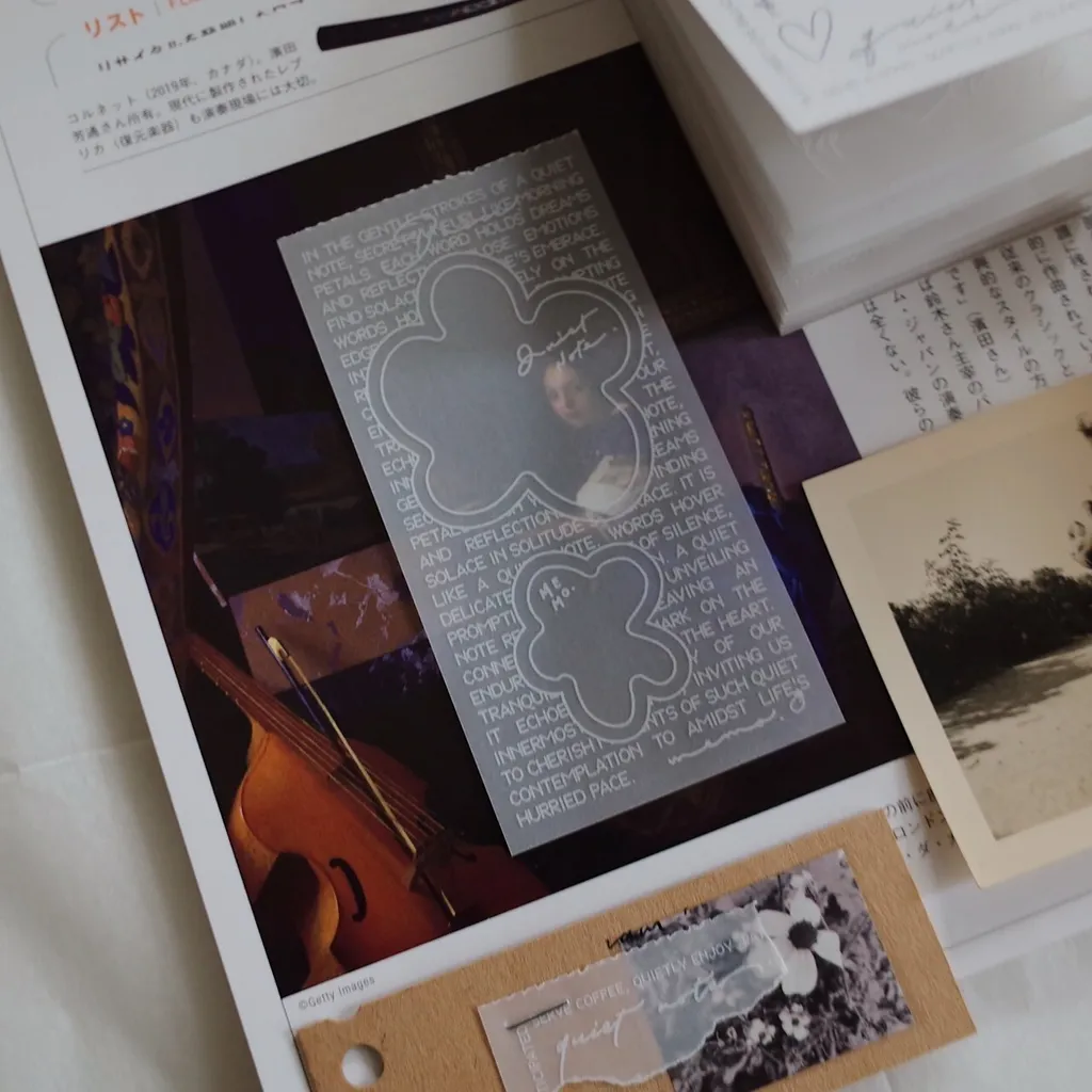 Mr. Eggplants Tracing Paper Memo Pad - Quiet Note