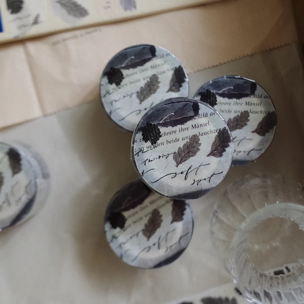 Mr. Eggplants Washi Tape - Soft Spot (2cm)