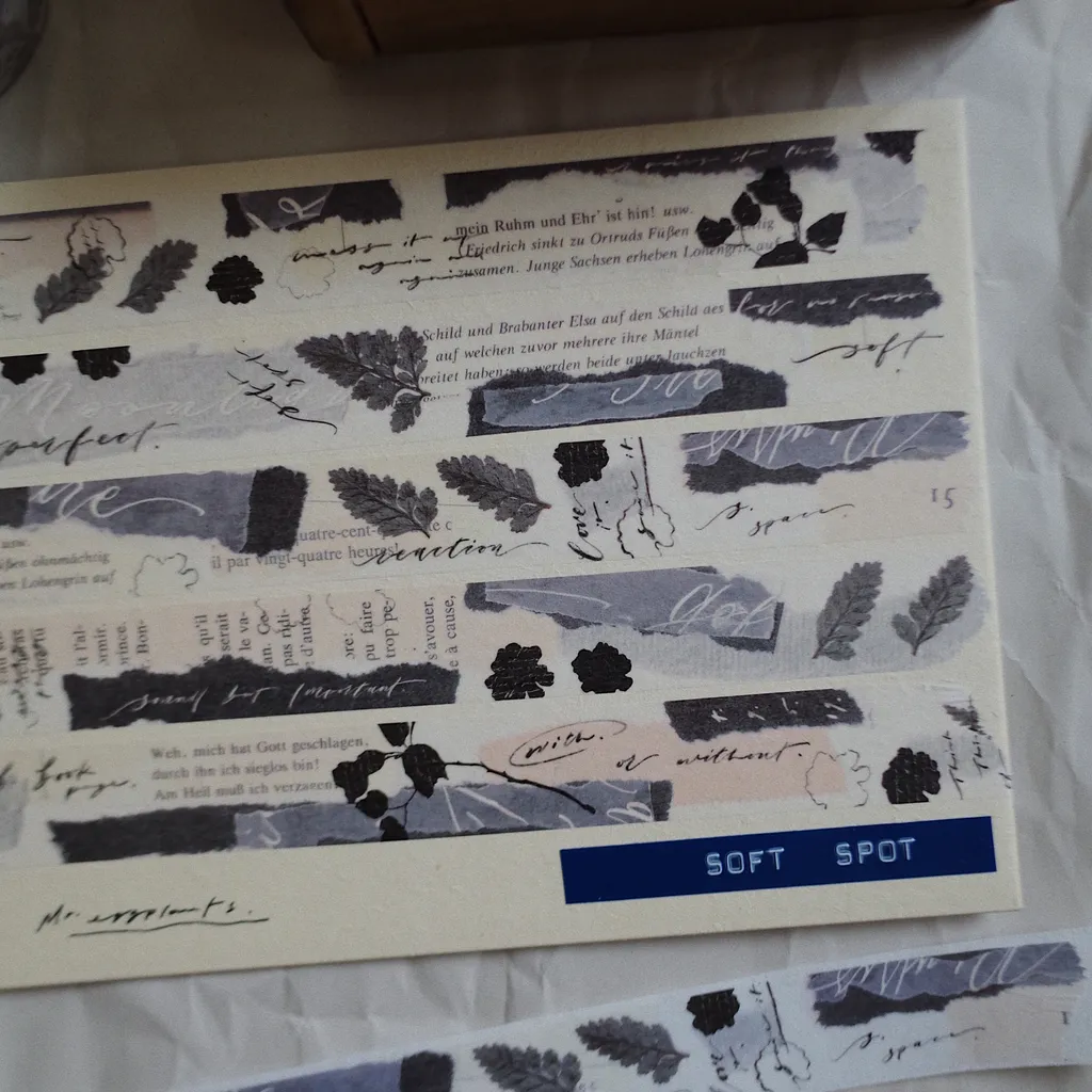 Mr. Eggplants Washi Tape - Soft Spot (2cm)