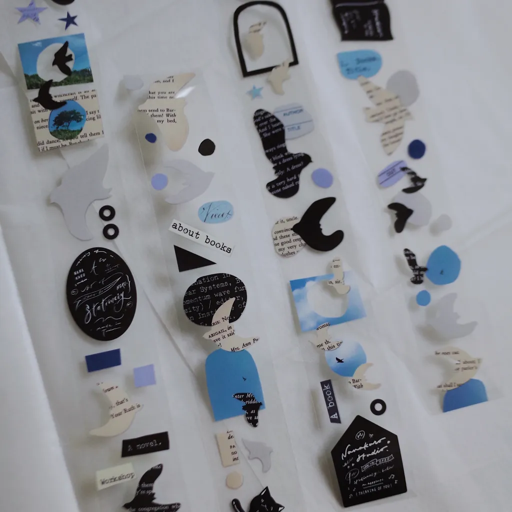 Mr. Eggplants PET Tape - Paper Birds (3cm)