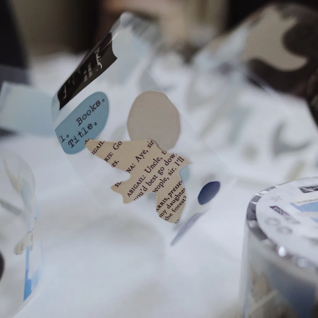 Mr. Eggplants PET Tape - Paper Birds (3cm)