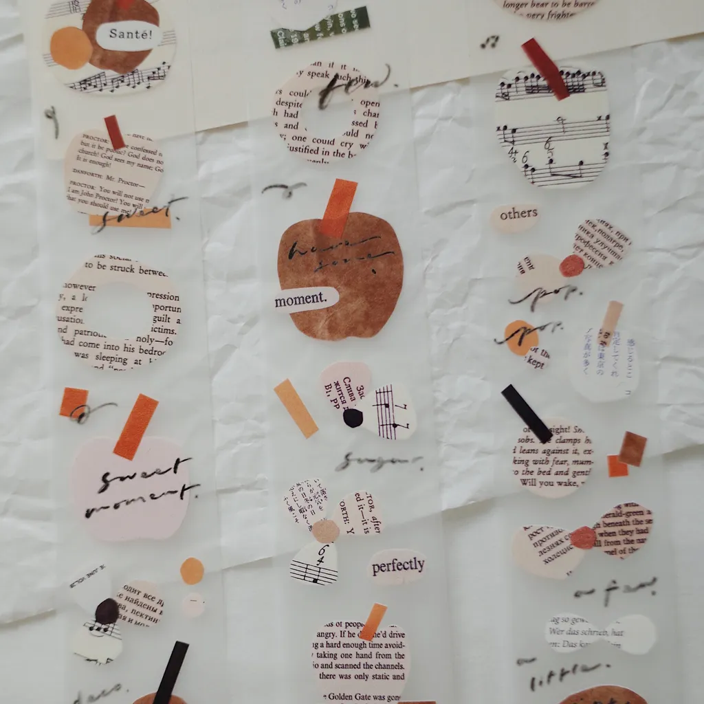 Mr. Eggplants PET Tape - Plates in the Garden (3cm)