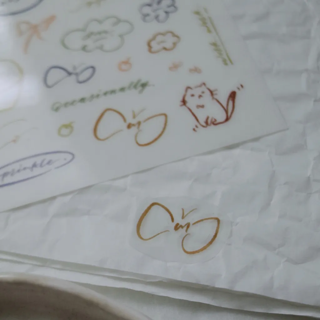 Mr. Eggplants Transfer Sticker Set - Little Joyful Moments (2 sheets)