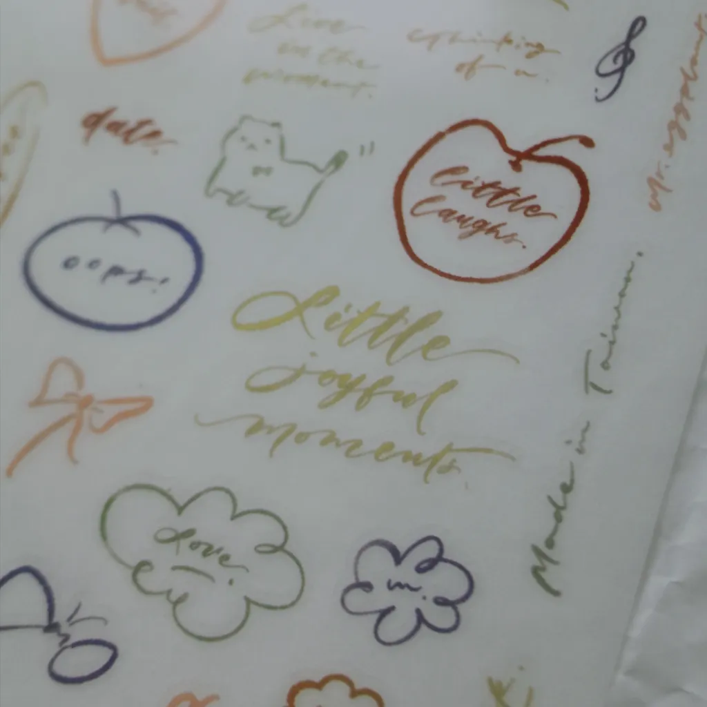 Mr. Eggplants Transfer Sticker Set - Little Joyful Moments (2 sheets)