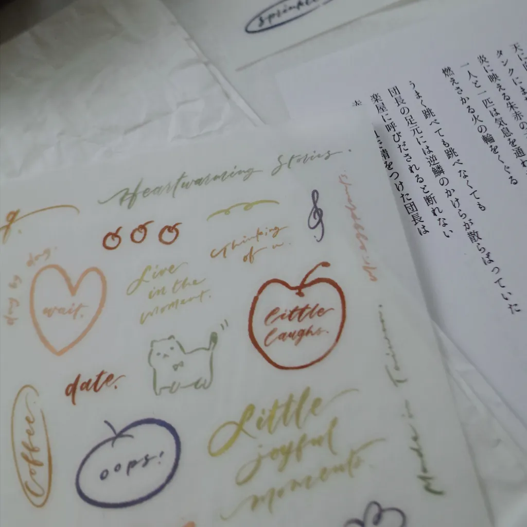 Mr. Eggplants Transfer Sticker Set - Little Joyful Moments (2 sheets)