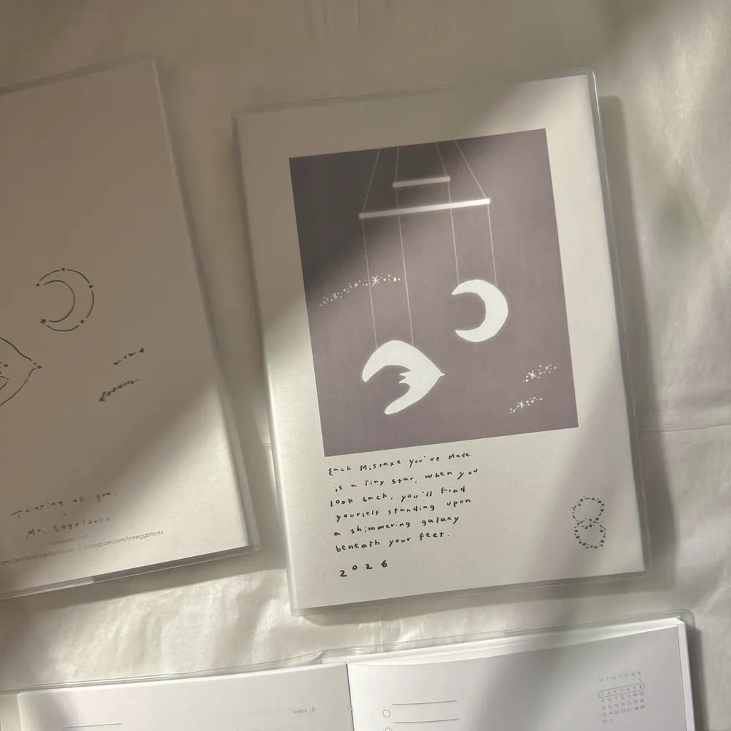 Mr. Eggplants 2026 Thinking Of You Planner - Summer Breeze A5