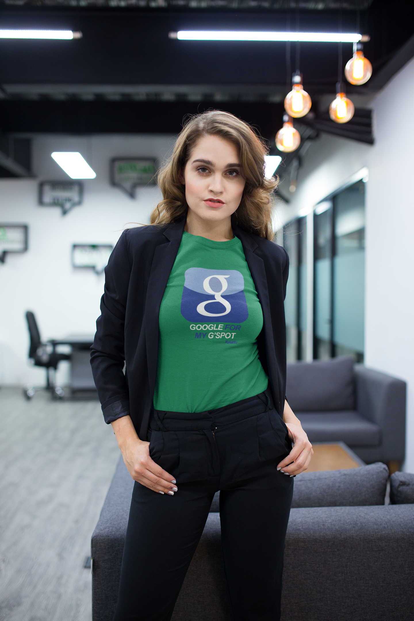 beautiful-woman-wearing-a-t-shirt-mockup-and-a-jacket-while-at-the-office-a20529.png