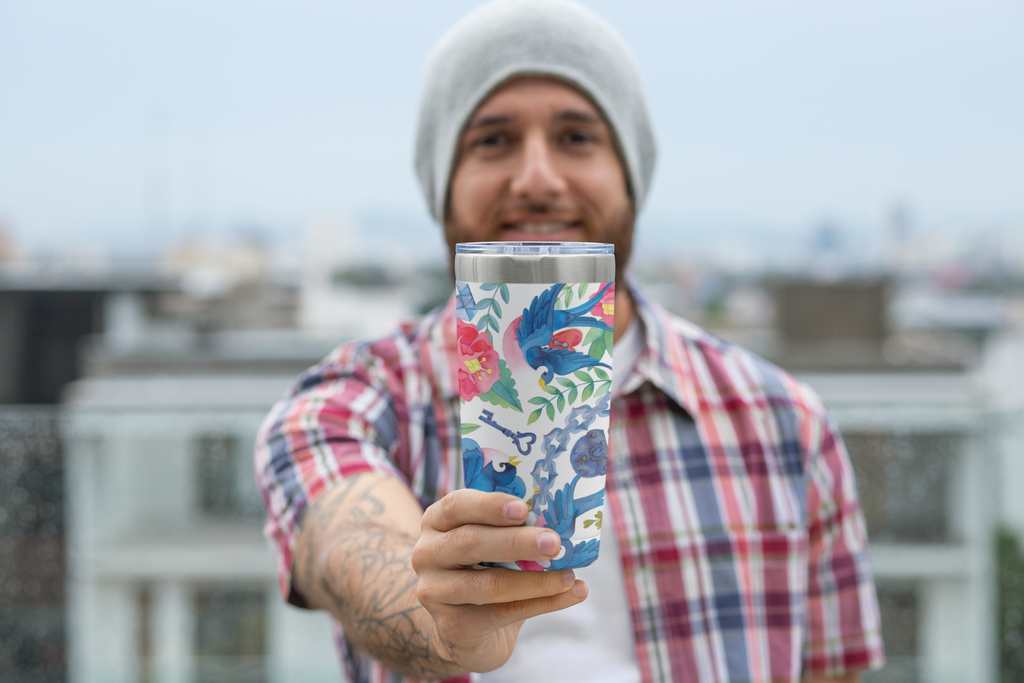 mockup-of-a-bearded-man-showing-his-20-oz-travel-mug-to-the-camera-30387.png