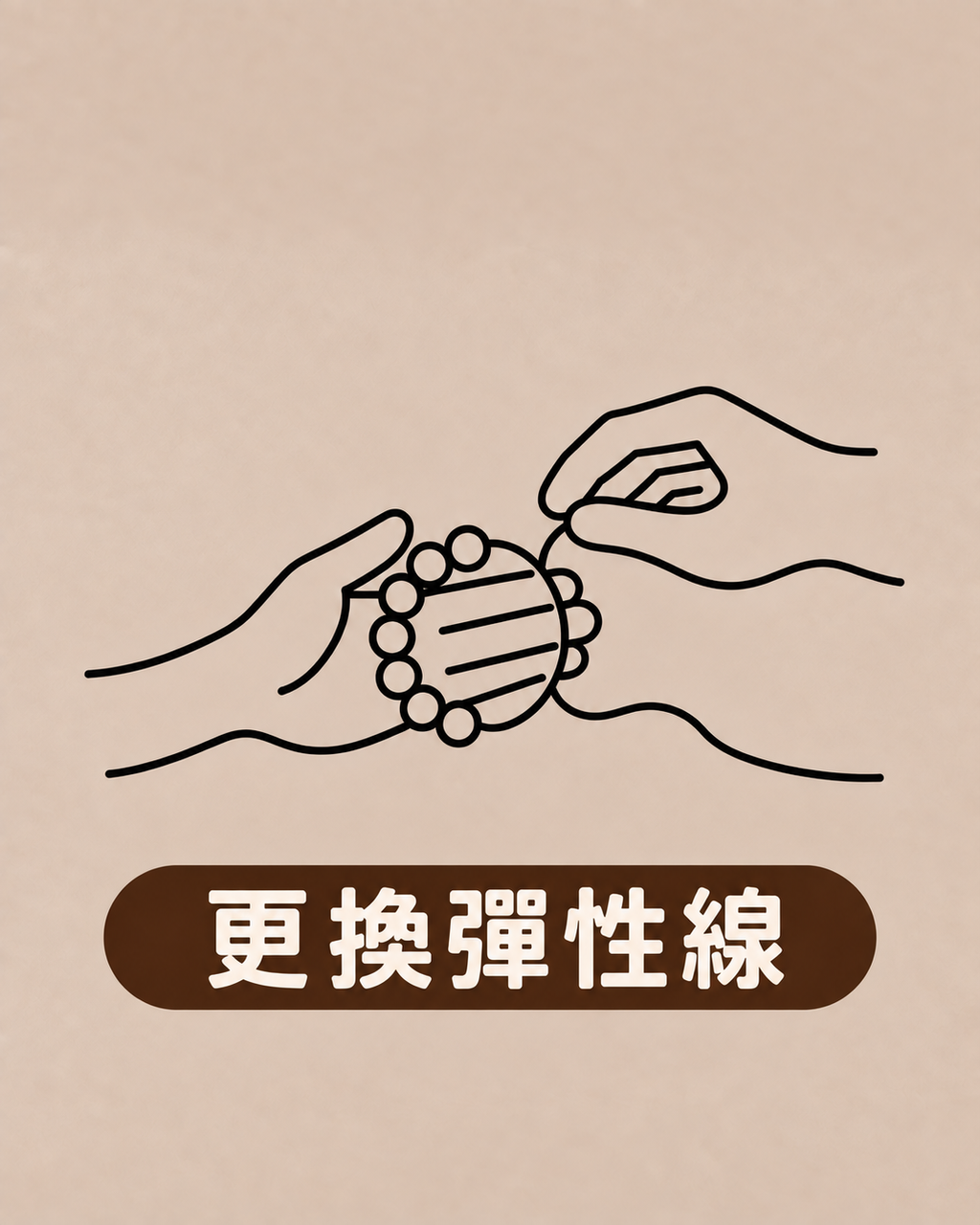 換彈性線