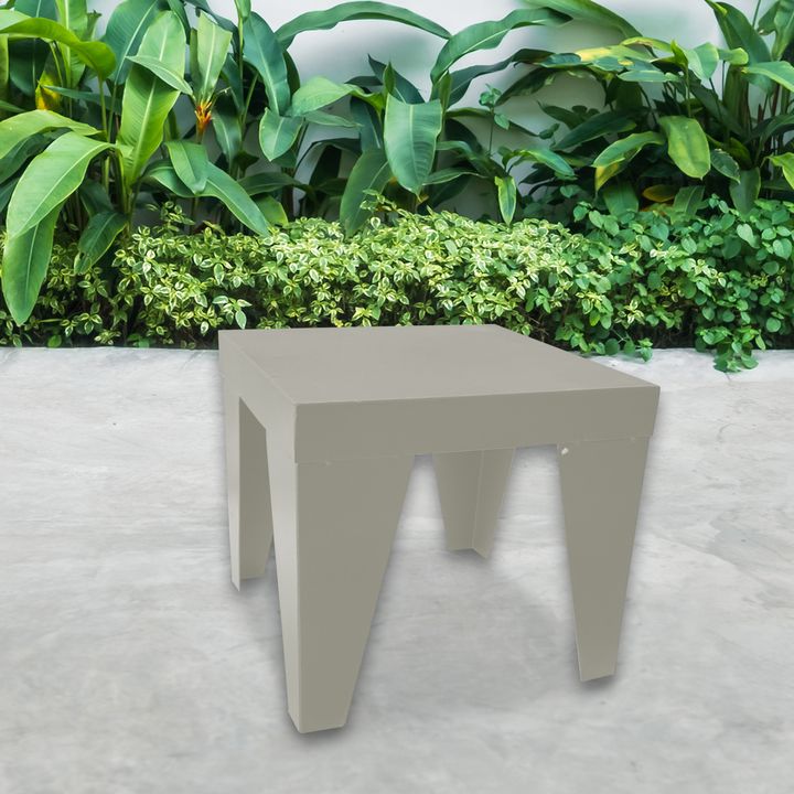 MINI METAL STOOL CHAIR-grey