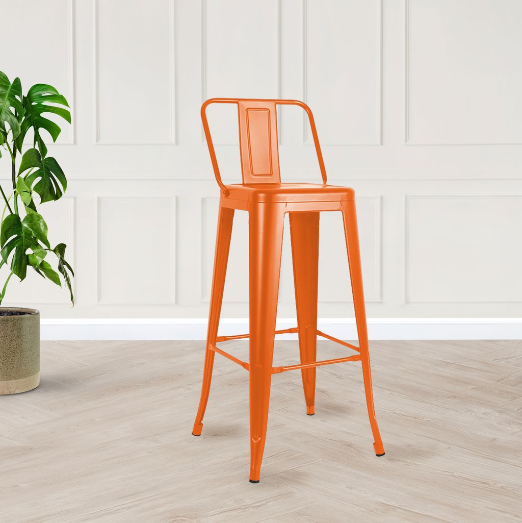 leo chair-orange