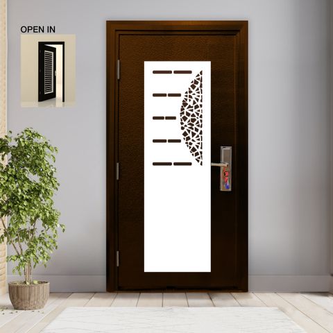 HALF CRYSTAL -RIGHT OPEN IN - BW