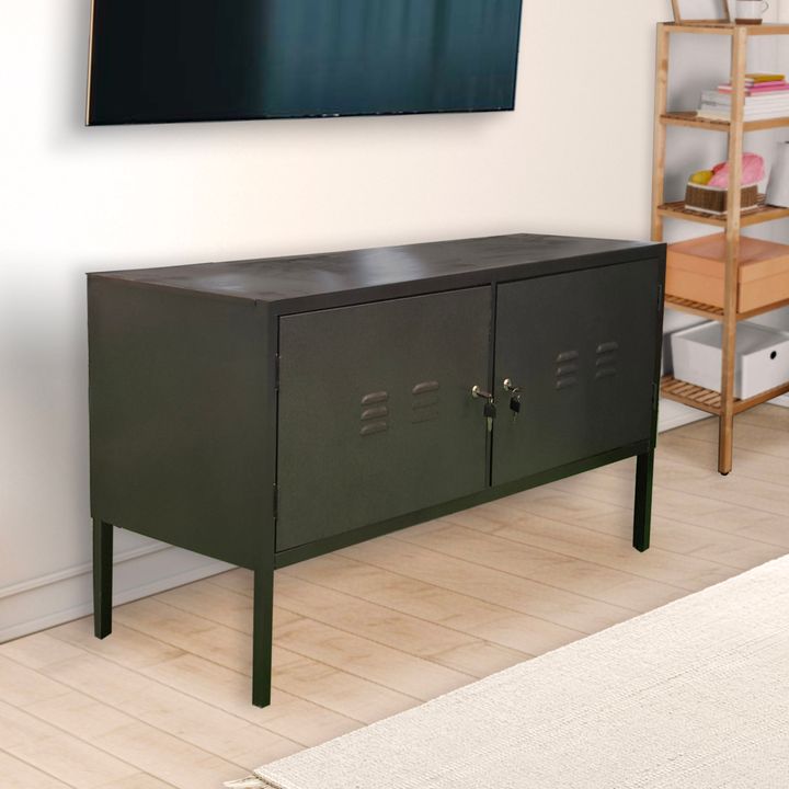 TV CABINET-1  dark grey