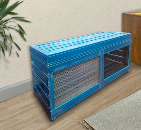 storage bench -1 blue