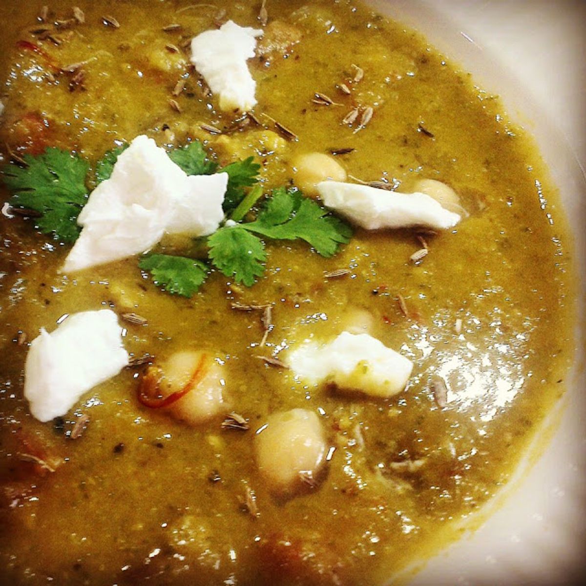 Chickpeas and Cumin Soup Athene Spices