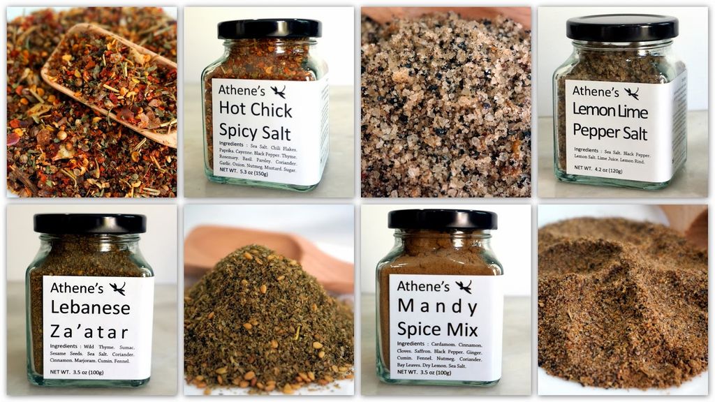 The Spices We Handmix in Athene Spice Kitchen Lab