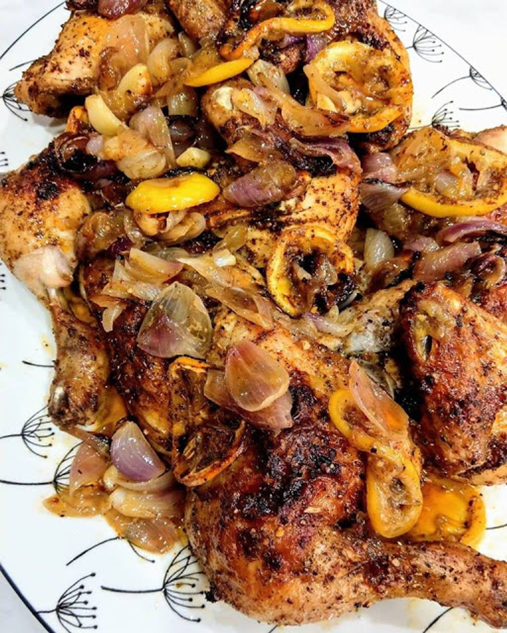Spicy Mediterranean Sheet Pan Chicken