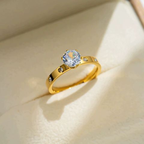 Royalty Gold Stud Ring 1