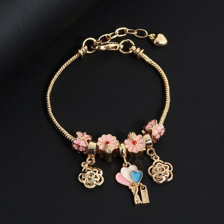 Hot Air Balloon Charm Bracelet 1