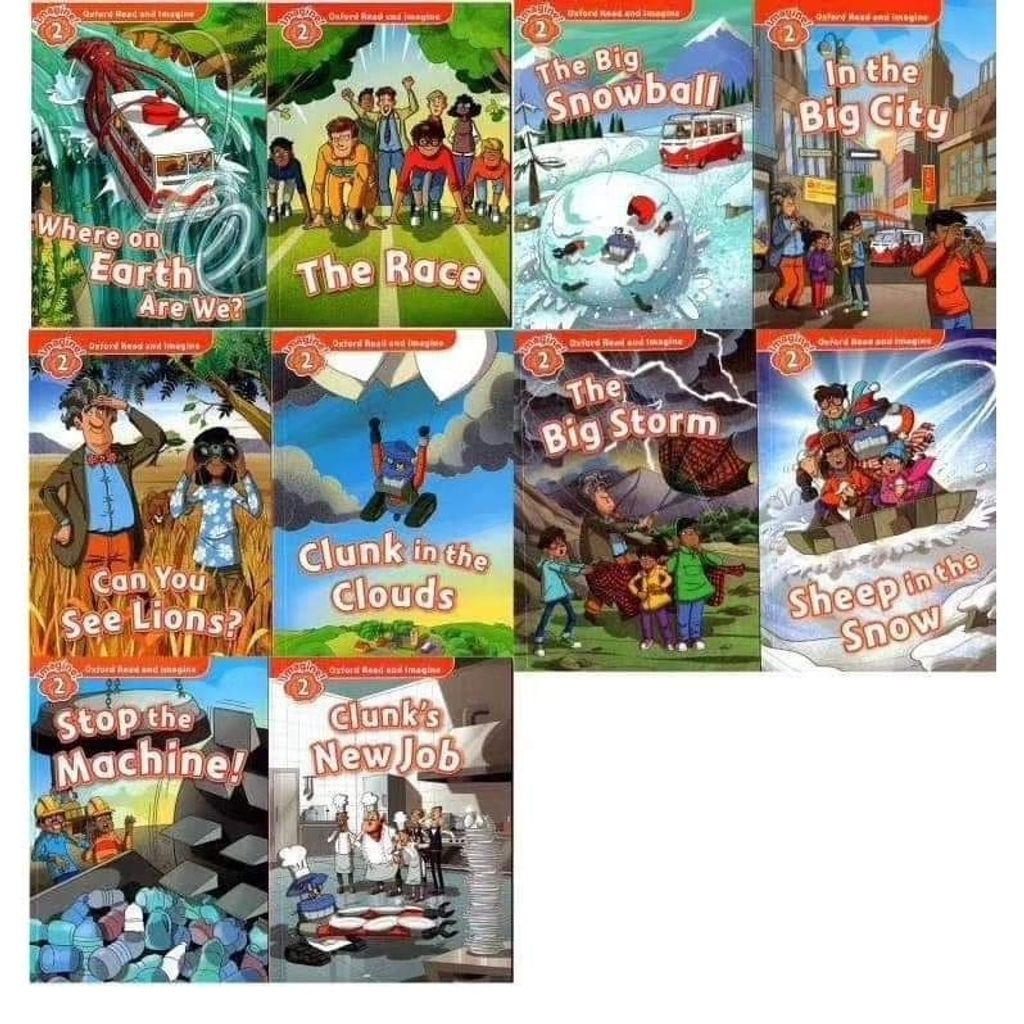 ORIGINAL. OXFORD READ AND DISCOVER, READ AND IMAGINE LEVEL 2 ORIGINAL. OXFORD READ AND DISCOVER, READ AND IMAGINE LEVEL 2