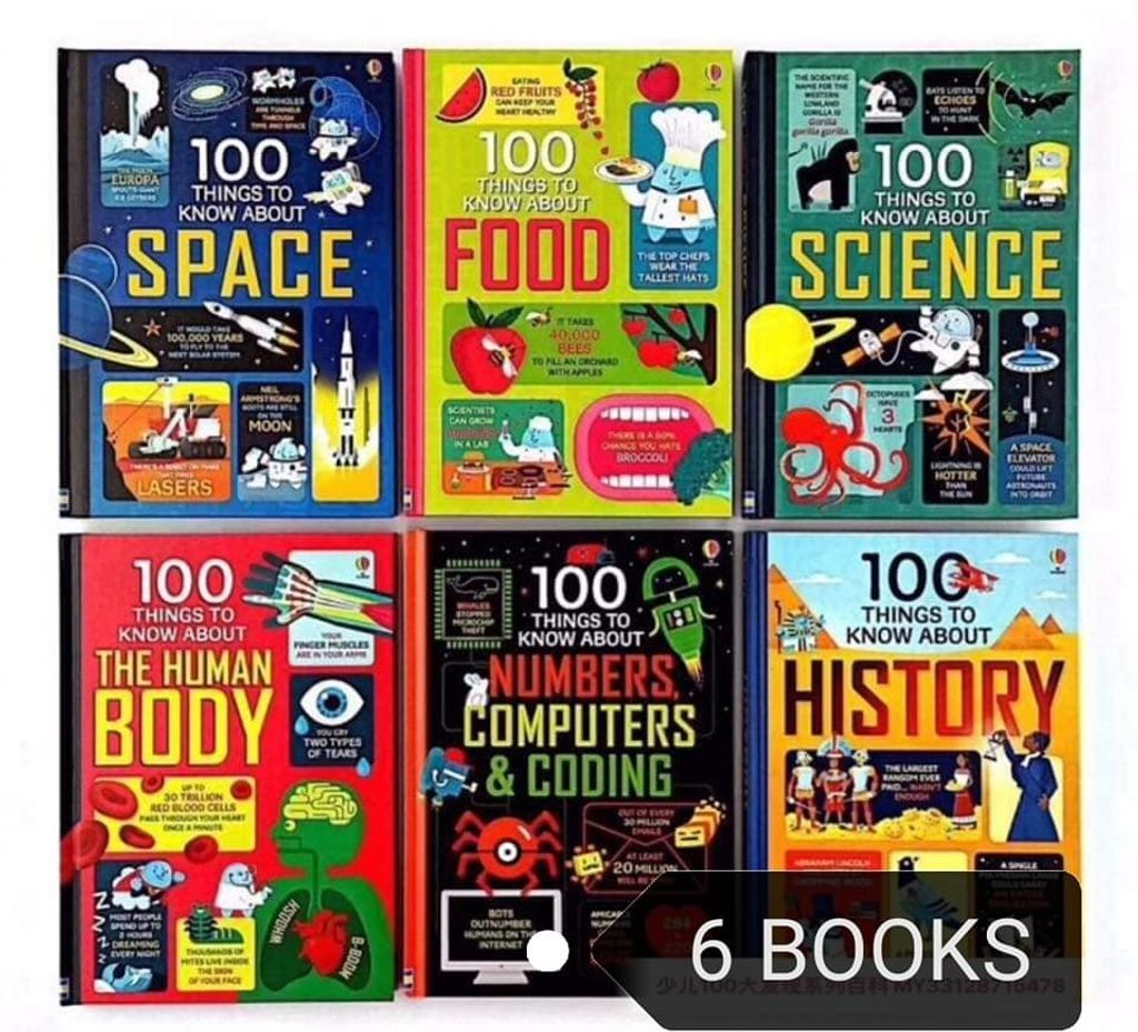 UK Usborne 100 Things to know about Set of 6 hardback – LITTLE BOOK LOUNGE UK Usborne 100 Things to know about Set of 6 hardback – LITTLE BOOK LOUNGE