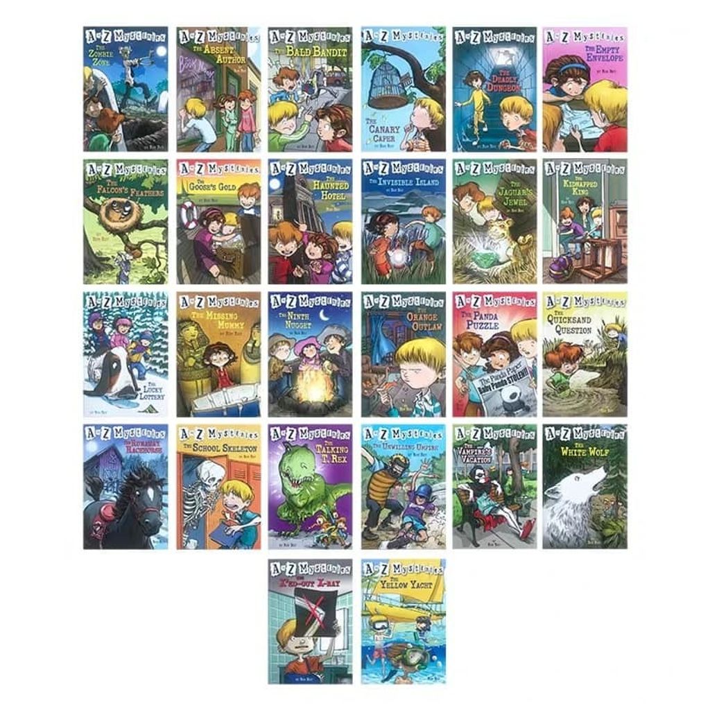 Original Complete set of A to Z mysteries Box set 26 books – LITTLE BOOK LOUNGE Original Complete set of A to Z mysteries Box set 26 books – LITTLE BOOK LOUNGE