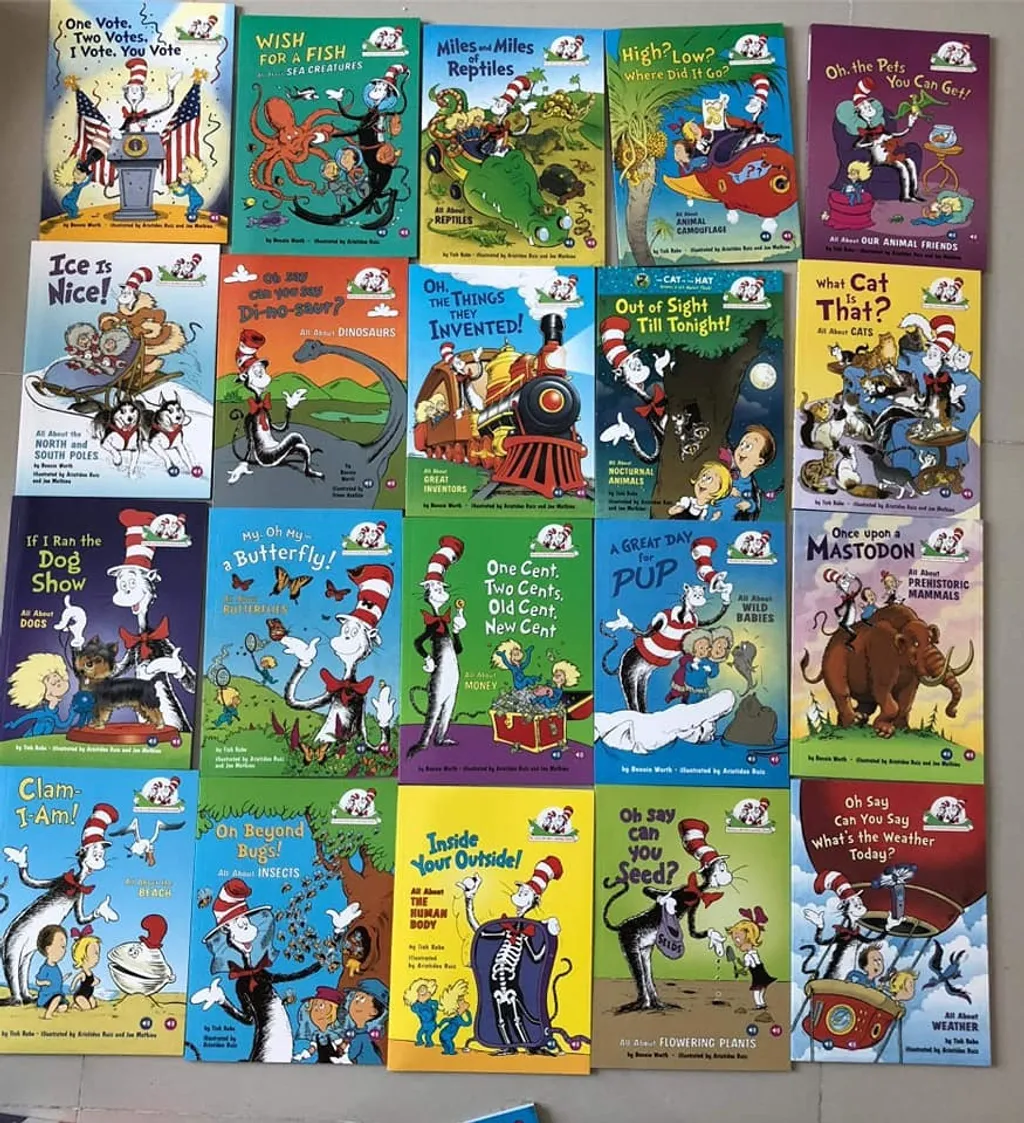 Complete Set Of Dr Seuss Learning Series 33 Books Little Book Lounge