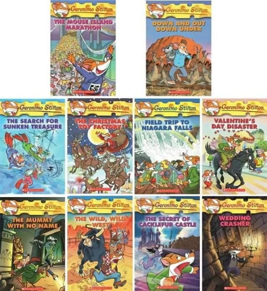 Scholactic Geronimo stilton 21-30 – LITTLE BOOK LOUNGE