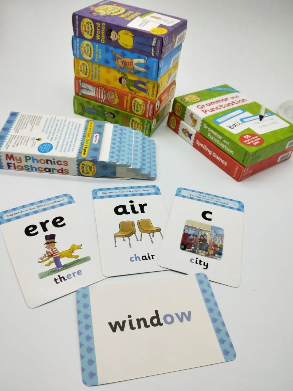 UK Oxford reading tree Read with Biff, Chip and Kipper Flashcards