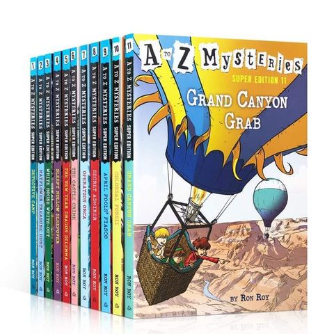 Original A to Z Mysteries Super Edition 11 books – LITTLE