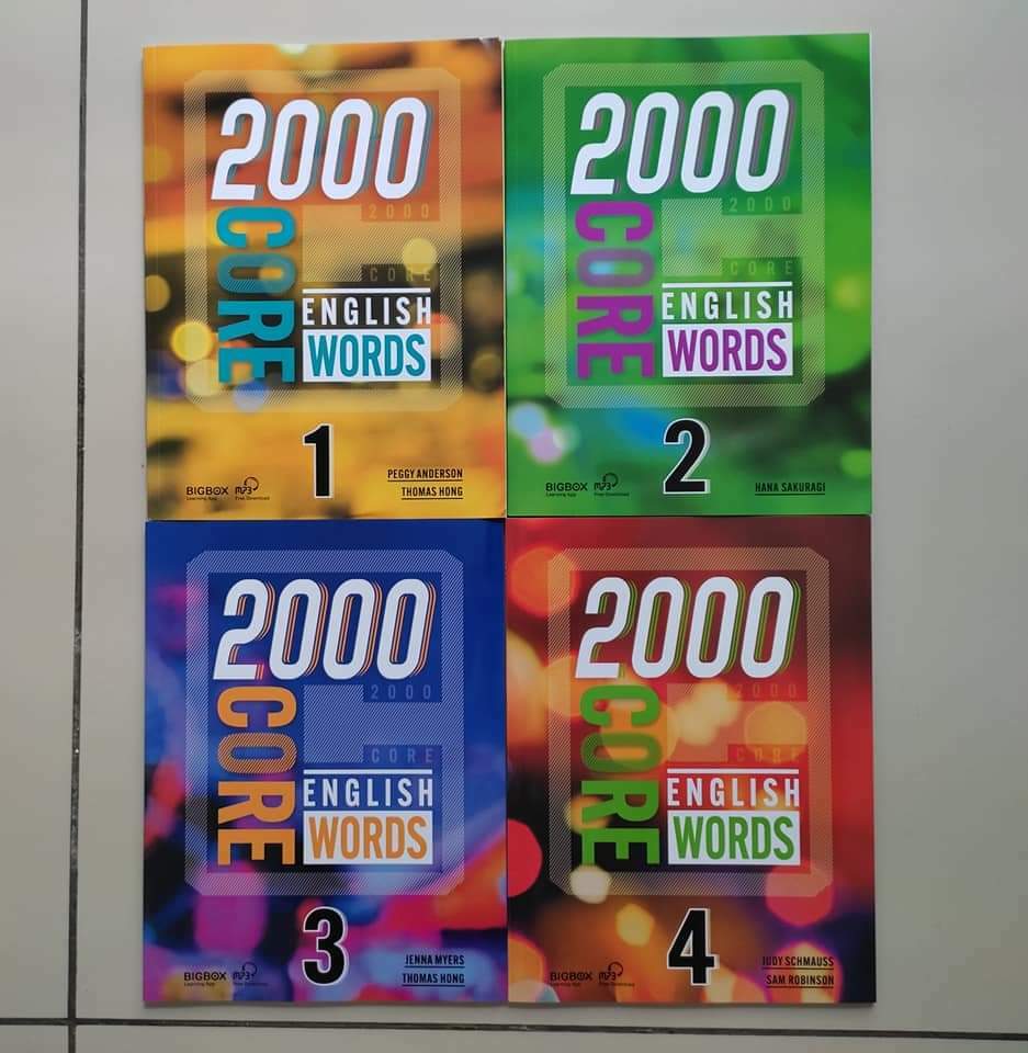 2000 Core English Words 4 Books – LITTLE BOOK LOUNGE