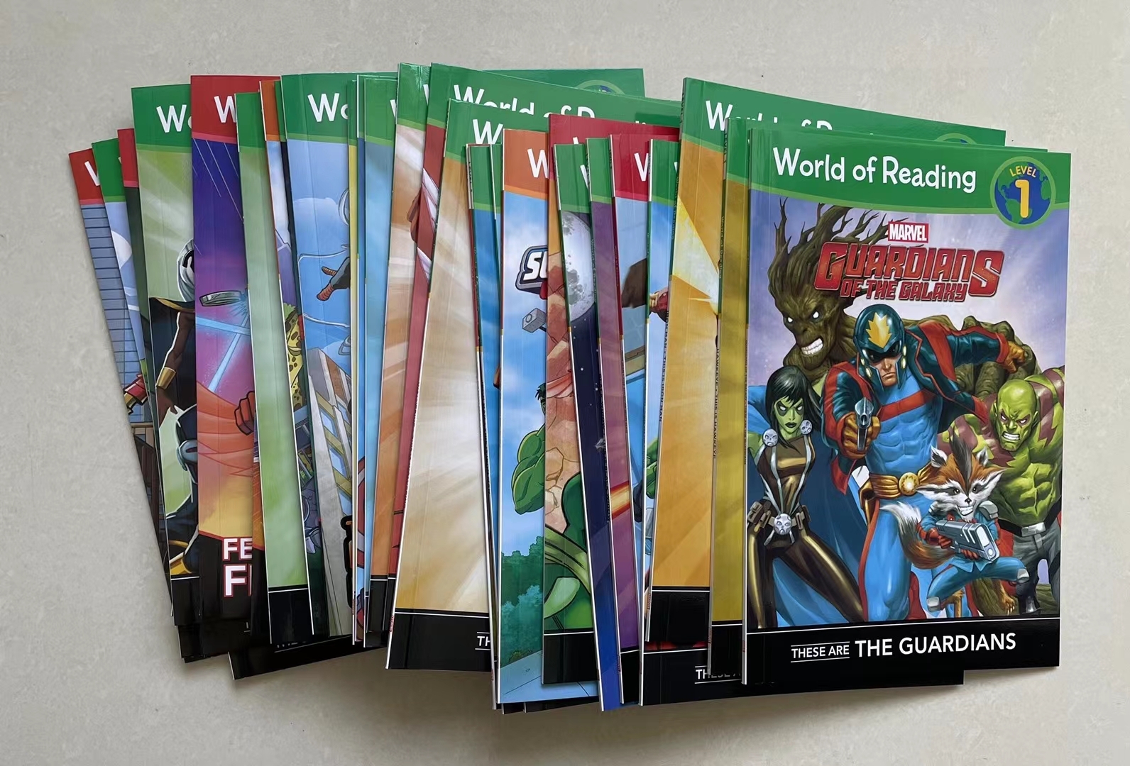 MARVEL AVENGERS COMIC WORLD OF READING 31 BOOKS – LITTLE BOOK LOUNGE