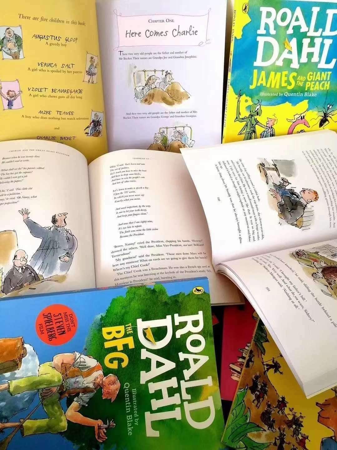 Roald Dahl カラー版19冊 英語音声絵本 Roald Dahl カラー版19冊 英語音声絵本