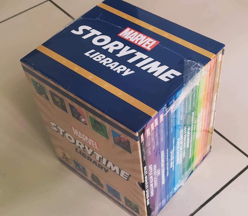 Marvel Storytime Library Box set 20 books Hardcover – LITTLE