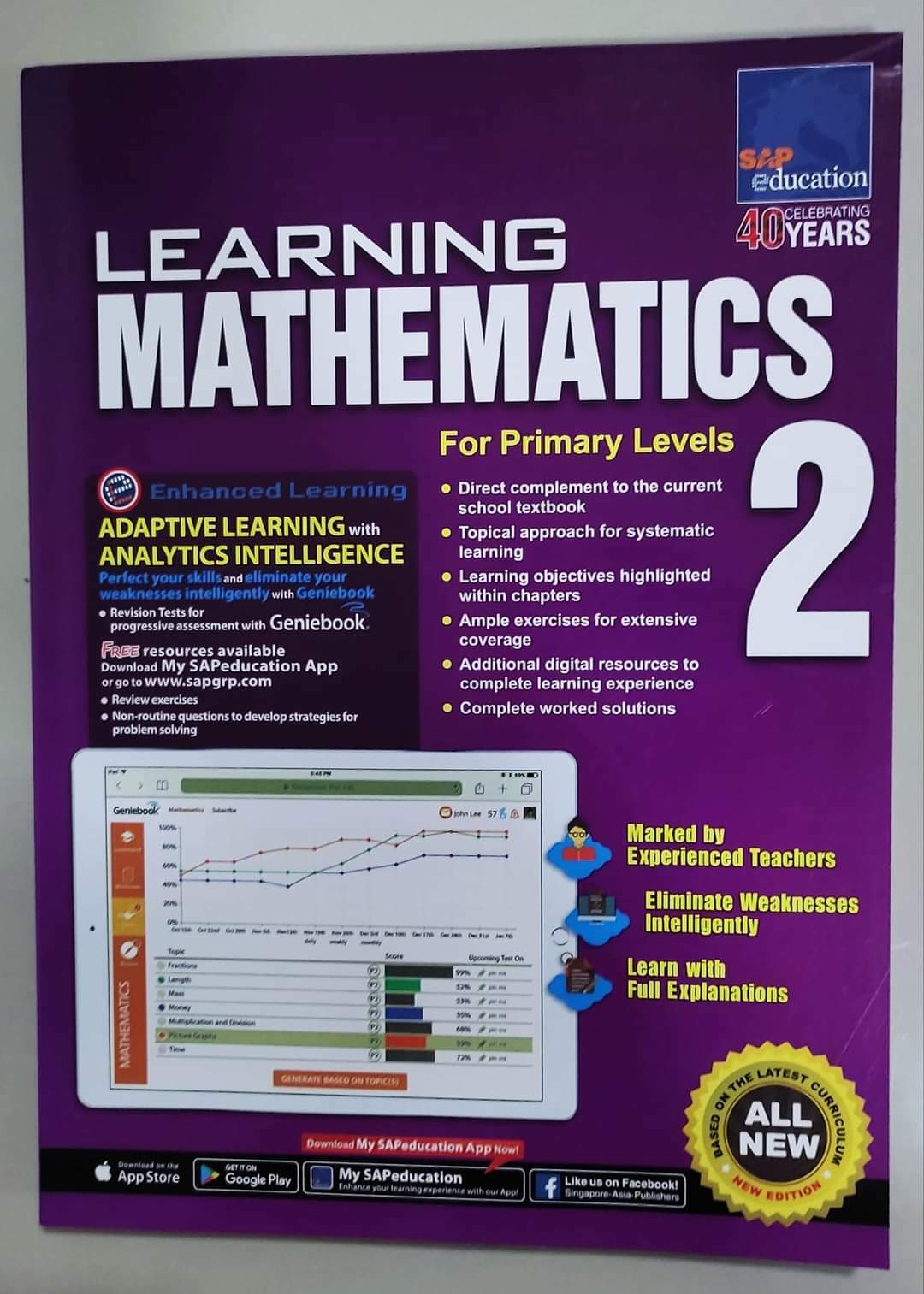 Singapore Learning Maths by SAP EDUCATION set of 6 books – LITTLE 