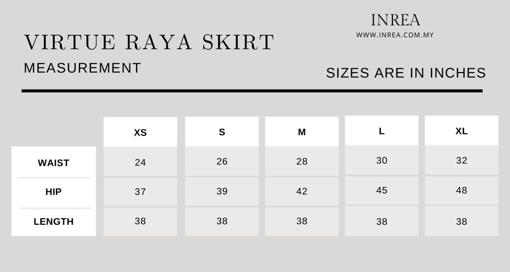 Virtue skirt chart.png Virtue skirt chart.png