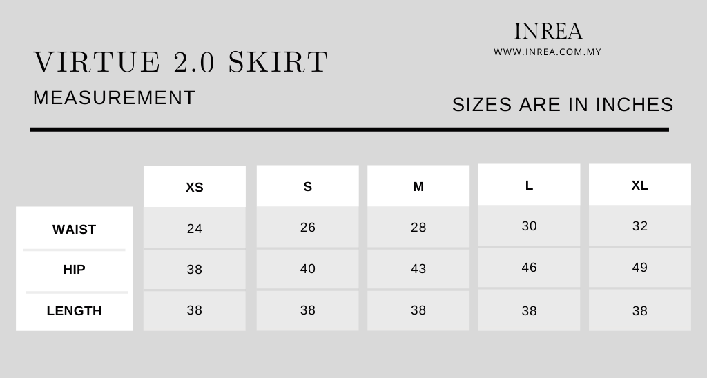 Virtue skirt chart.png Virtue skirt chart.png