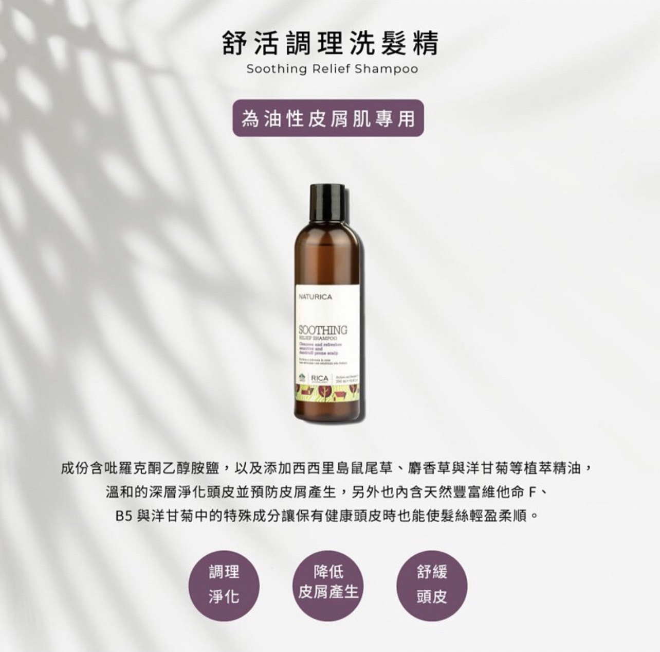 舒活調理洗髮精1
