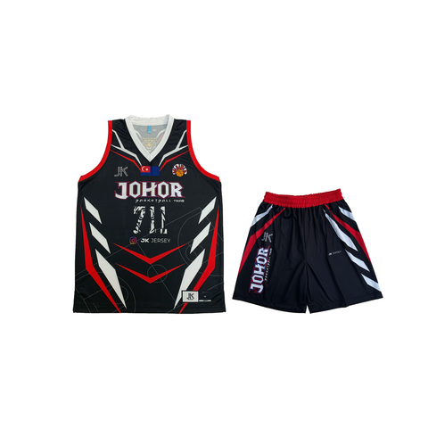 JOHOR BLACK JERSEY SET