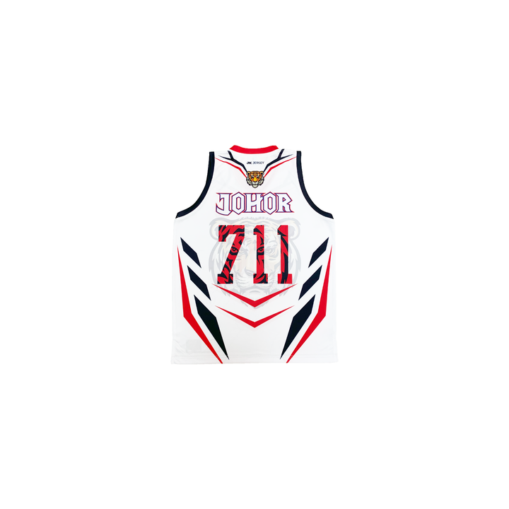 JOHOR JERSEY WHITE BACK