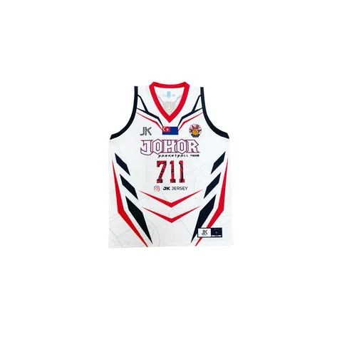 JOHOR JERSEY WHITE FRONT