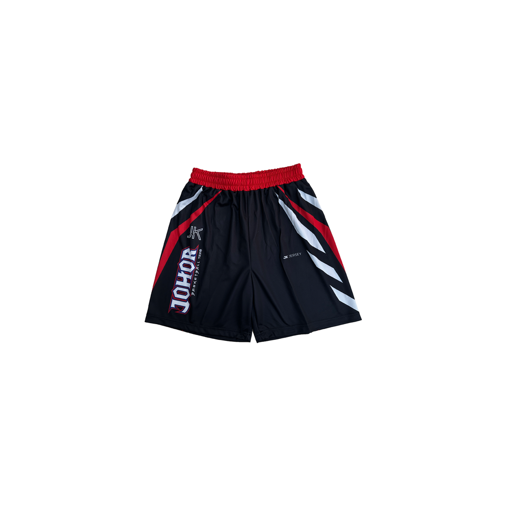 JOHOR SHORT BLACK FRONT