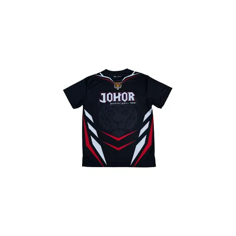JOHOR BLACK TEE BACK