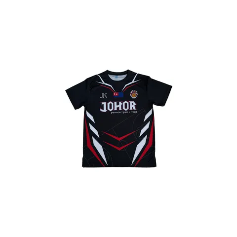 JOHOR BLACK TEE FRONT