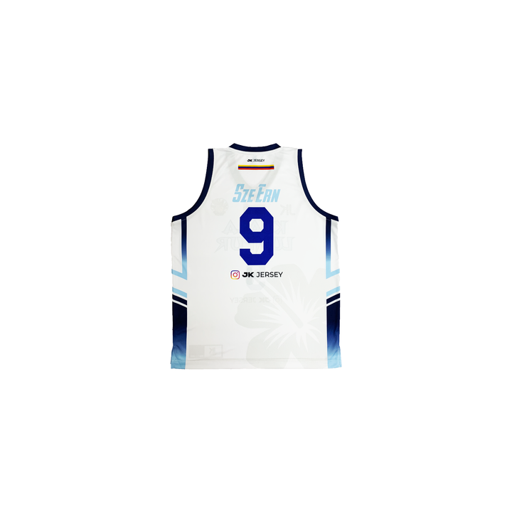 KL U17 2024 WHITE JERSEY BACK