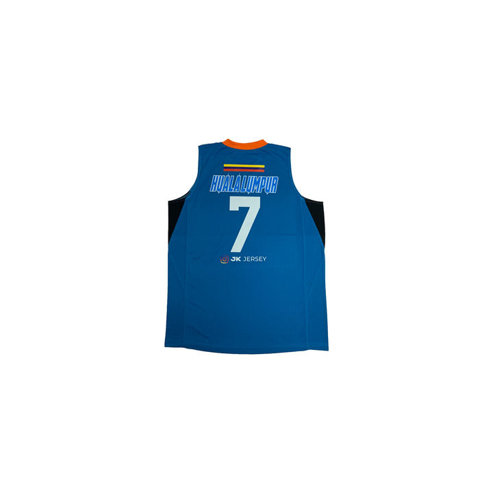 KL BLUE JERSEY 2024 BACK