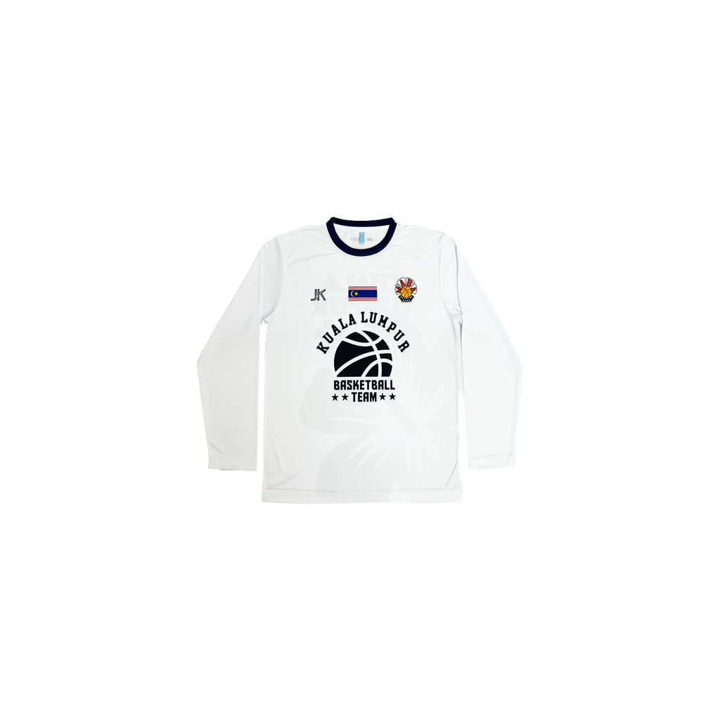 KL LONG SLEEVE WHITE 2024 FRONT