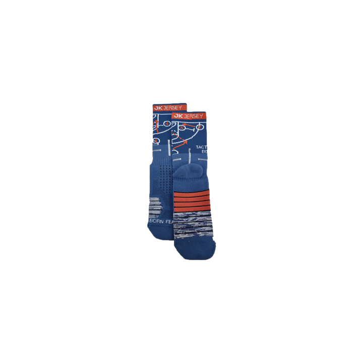 NEW SOCKS-NAVY.ORANGE