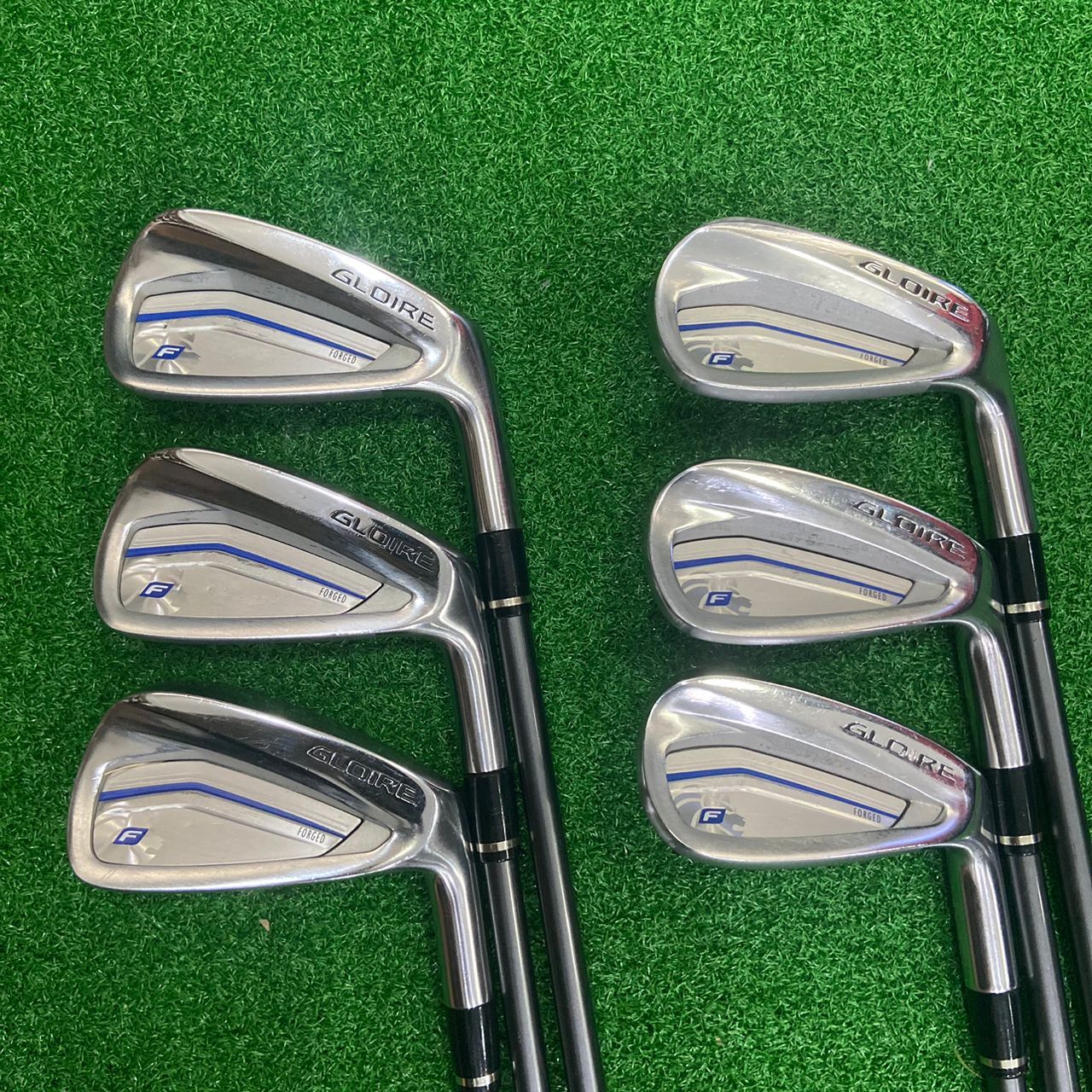 Taylormade Gloire F Forged Graphite Iron Set 5-Pw – CKL Golf Taylormade Gloire F Forged Graphite Iron Set 5-Pw – CKL Golf